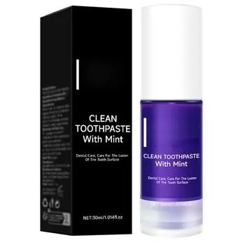 Фиолетовая отбеливающая зубная паста Фиолетовая отбеливающая зубная паста для отбеливания зубов 30 мл One Size фиолетовый