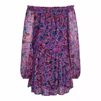 Фиолетовое платье мл 14079495 Женщина VILA 34 фиолетовый