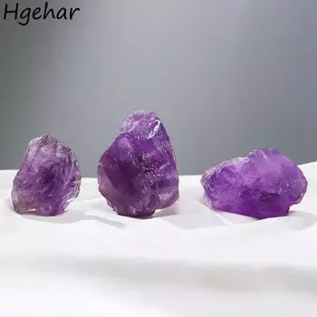 Фиолетовые хрустальные камни, минеральные бусины, натуральное украшение для дома, изготовление ювелирных изделий своими руками, исцеление, рейки, большой камень, украшение, подарок, нерегулярный 300g фиолетовый