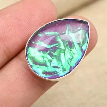 Фиолетовый австралийский тройной опал, драгоценный камень, твердое кольцо из стерлингового серебра 925 пробы, антикварное ювелирное изделие ручной работы 4 фиолетовый