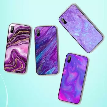 Фиолетовый чехол для телефона iPhone 11 12 13 Pro Max 5s 6s 7 8 Plus X Xr Xs Max Se 2020 13 Mini чехол iphone 11Pro