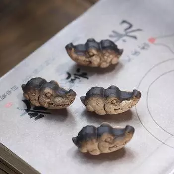 Фиолетовый песок глина чай питомец крокодил кунг-фу чай украшение Zisha чайный поднос стол письменный стол домашняя чайная церемония декор Carfts