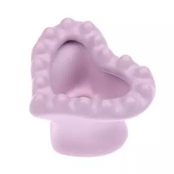 Фиолетовый трехмерный инструмент для массажа лица и тела «Любовь Гуаша», керамическая доска Гуаша для массажа и подтяжки лица