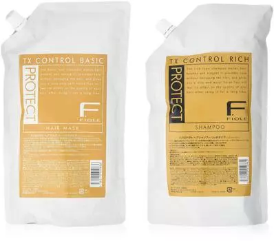 Fiore F Protect Шампунь Насыщенный 1000 мл Маска Базовая 1000 г Сменный набор