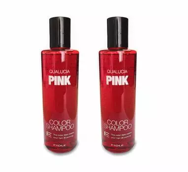 Fiorre Qualcia Color Shampoo 250ml Pink x 2 sets