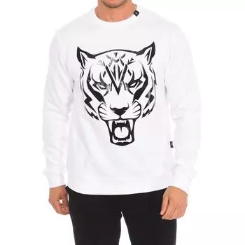 FIPSG604 Мужская толстовка с длинными рукавами и круглым вырезом L белый