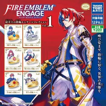Fire Emblem Engage Геральдическое кольцо для помолвки Коллекция из 6 видов Gacha Gacha Capsule Toy vol.1 [Набор (Полный Полный)