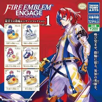 Fire Emblem Engage Геральдическое кольцо для помолвки Коллекция из 6 видов Gacha Gacha Capsule Toy vol.1 [Набор (Полный Полный)