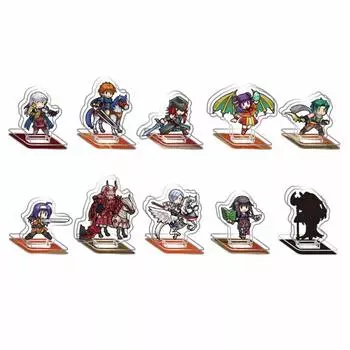 Fire Emblem Heroes Mini Acrylic Figure Collection BOX product 1BOX 10 total 10 types Vol.9 = pieces,