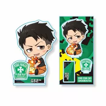 Fire Force Akitaru Sakurabi Gyugyutto Acrylic Figure