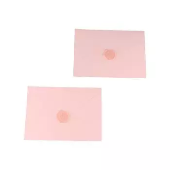 Fire Paint Prints Fresh Envelope Wax Seals Blessing Thank Envelope Ins Pink Envelope Set Wedding 5pcs