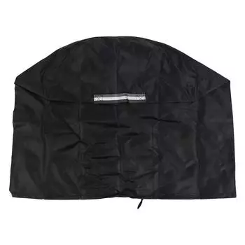 Fire Pit Cover Round Vent Hole Design Colorful Handle Water Resistant Dust Proof Full Coverage Patio 61 X 68.6cm / 24 X 27in D X H