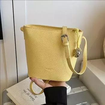 Fire Универсальная сумка-ведро Женская сумка через плечо Niche Сумка-ведро через плечо красный