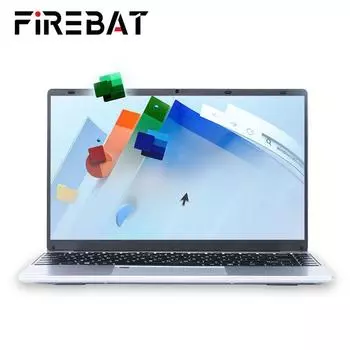 FIREBAT A14 Новое поступление 14,1-дюймовый ультратонкий 16 ГБ ОЗУ/256 ГБ/512 ГБ/1 ТБ 1920*1080 портативный ноутбук с отпечатками пальцев Intel N5095 портативный компьютер ПК