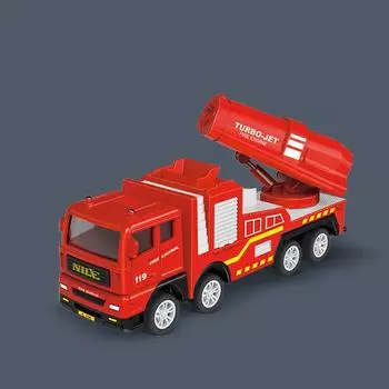 Firefighting Car Toy Children Water Spray Ladder Features Learning Gift Play Fire Extinguisher