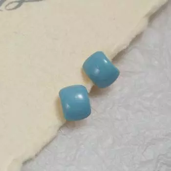 Фирменные синие дуговые ушные клипсы Mihmily без отверстий для ушей, свежие и универсальные