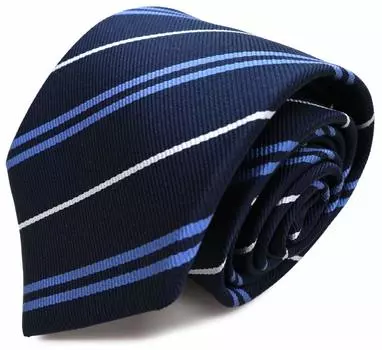 Фирменный галстук, сделано в Японии, шелковый жаккардовый переплетение, полосатый [Michiko London] 100% (Модель С: Саксофон)