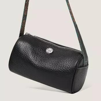 Подушка из коровьей кожи первого слоя Женская сумка из натуральной кожи Женская сумка Модная сумка через плечо синий