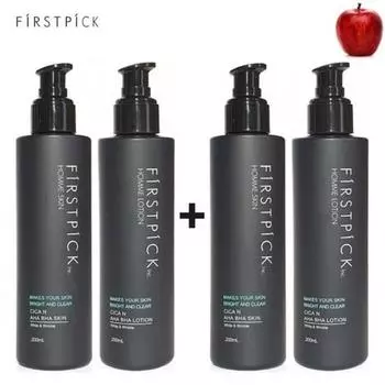 First Pick Artisan Homme UP version skin 200ml 2pcs + lotion 200ml 2pcs men’s cosmetics set, 1pc