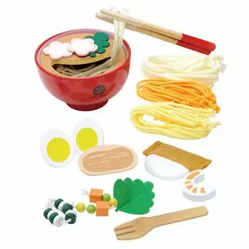 First Play House Noodle Cooking Set Магнитная деревянная игрушка Развивающая игрушка Play House Woody Puddy