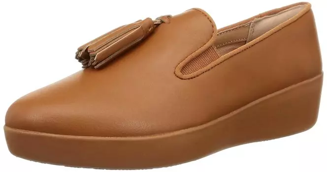 First Shoes TASSEL SUPERSKATE Light Tan см [FitFlop] Женские 22.0