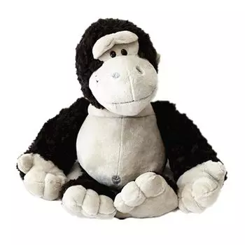 First Toy Gorilla and Monkey Plush Toy for Boys and Soft and Soothing Baby Gift Girls, Fluffy, (Gorilla A, 35cm) [Used]