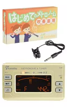 Первый электронный тюнер для духового тюнера микрофон транспонирующий батареи тюнер метроном, инструменты, в комплекте, функция, в комплекте, золотой