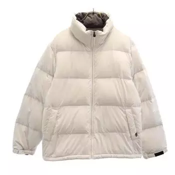 FIRSTDOWN 90s Old Down jacket LL White system Men s Used