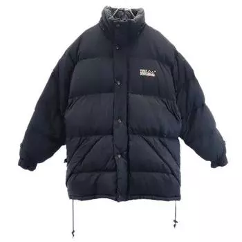 FIRSTDOWN длинный пуховик M черный Мужской Б/у