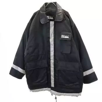 FIRSTDOWN Old Down jacket XL black Men s Used