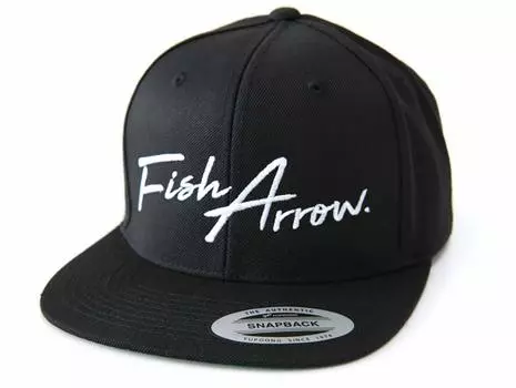 Fish Arrow Fish Arrow НОВЫЙ логотип Flat Cap черный чёрный