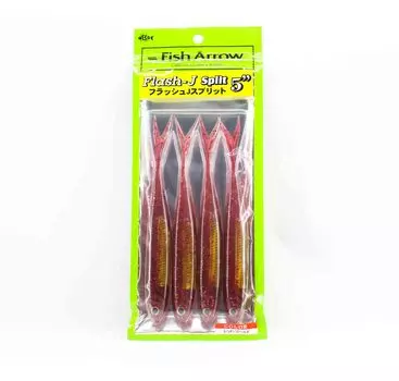 Fish Arrow Мягкая приманка Flash J Split 5 дюймов 4 штуки в упаковке 116 (2831)