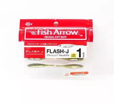 Fish Arrow Soft Lure Flash J 1 Inch 6 Piece per pack #22 (6631)