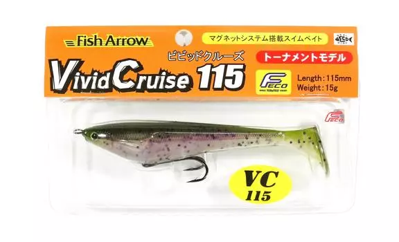 Fish Arrow Soft Lure Vivid Cruise 115 15 грамм 115мм #F04 (2664)