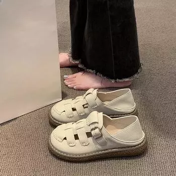 Пляжные тапочки в стиле «Рыбий рот» 35