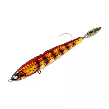 Fish Pole Pen RUDIE S (Red Shrimp, 100mm, 35g)