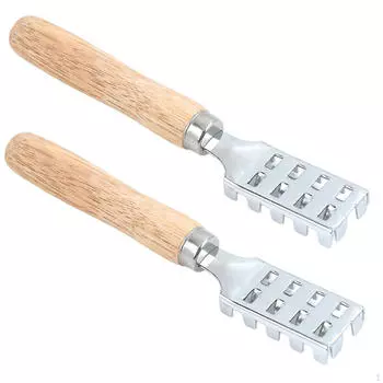 Fish Scaler Remover Descaler Tool Kitchen Utensils Scraping with Handle for Home Restaurant