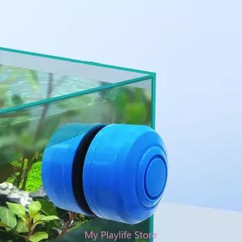 Fish Tank Algae Removal Magnetic Cleaning Brush Aquarium Cleaning Brush Aquatical Pet Living Environment Cleaning Tool белый