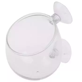 Fish Tank Mini Crystal Glass Pot Water Potted Aquatic Planting Cylinder Cup