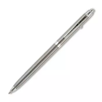 fisher ASTRONAUT Black lattice silver Body type oil ballpoint size 135mmx8mm/Knock pen/22g