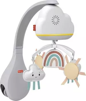 Fisher Price 2WAY Rainbow Shower Merry light can be removed and HBP40 [Night used] [Birth (0 months) ~]