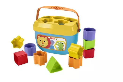 Fisher Price Infant First Blocks Месяцы тропического леса и FFC84 [6 шт.] [Игрушка для малышей] [Обучающая игрушка] [Подарок]