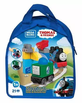 Fisher Price Mega Blocks Томас и Голубая Гора 21 деталь FMB00 для детей от 1 года и старше синий