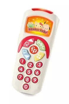 Fisher Price Sanrio Baby Fun Learning двуязычный пульт дистанционного управления [от 6 месяцев] HCF26