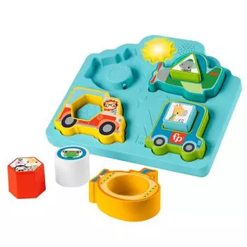 Fisher Price Светящиеся картинки Сопоставление Обучающие Из 9 Цветных HRP31 Пазл, Игрушка для малышей, Образовательная/обучающая игрушка, Подгонка/Формирование, Месяцы,