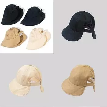 Fisherman S Hat Women S Sunshade Hat Versatile Sunscreen Japanese Sun Hat бежевый