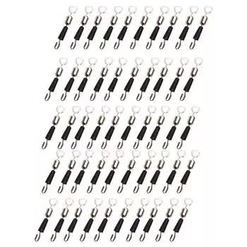 Fishing Barrels Swivels High Strength Rolling Balls Bearing Snap Lures Connector Clip Saltwater or Freshwater Fishing S