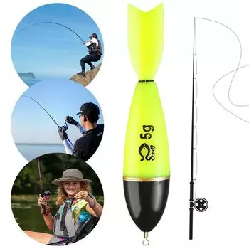 Fishing Bobbers Fishing Accessories Fishing Night Float Night Fishing Light Up Bobbers for Sea Ocean Rock Fishing