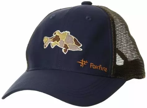 Fishing Camouflage Silhouette Cap 5522034 Navy Japan Free Size [Foxfire] (FREE Size) тёмно-синий