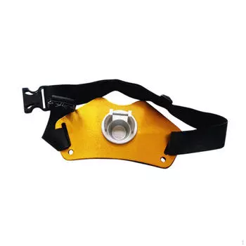 Fishing Fighting Waist Belt Rod Holder Sturdy Aluminum Alloy Adjustable Portable золотой